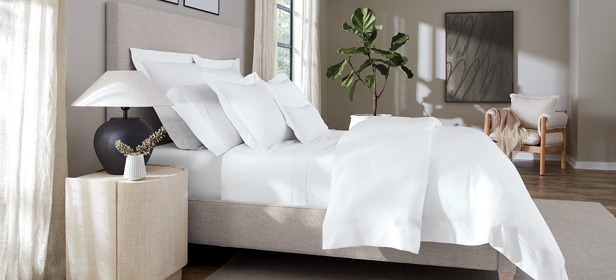 SFERRA Giza 45 Percale Bedding