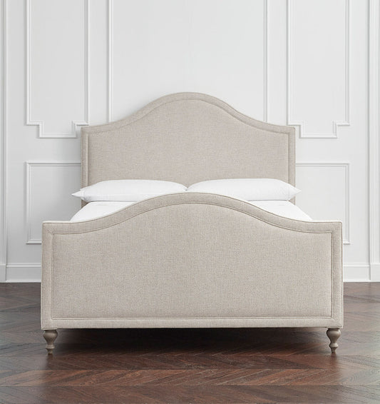 Charlotte Upholstered Bed with Footboard