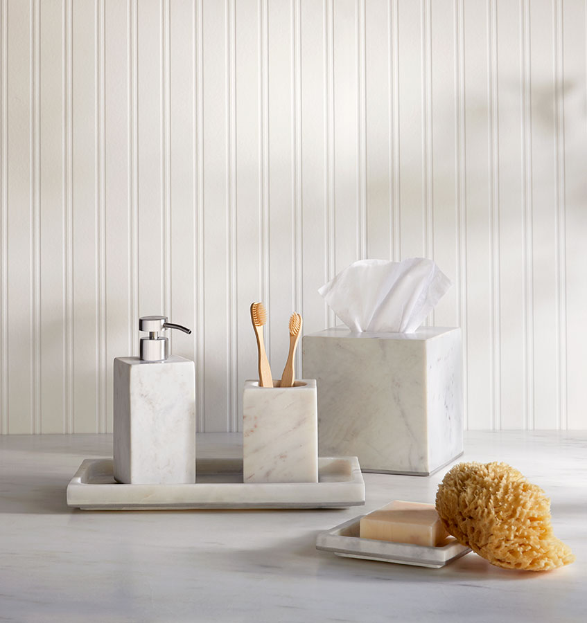 Pietra Marble Soap Dispenser