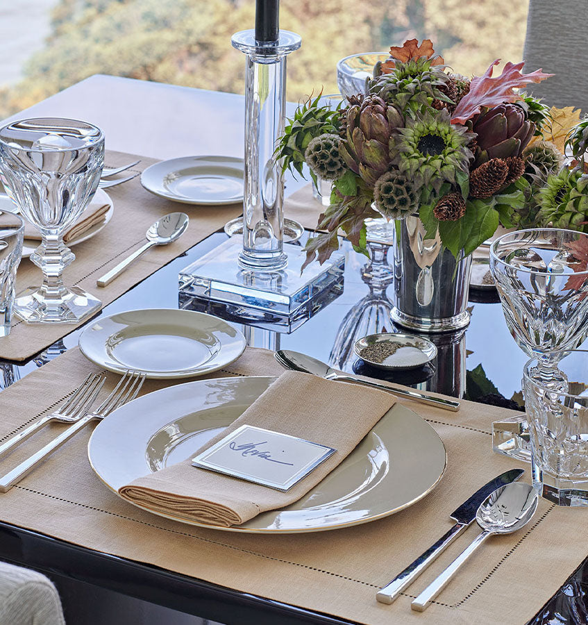 Festival Tablecloth in Neutral Tones