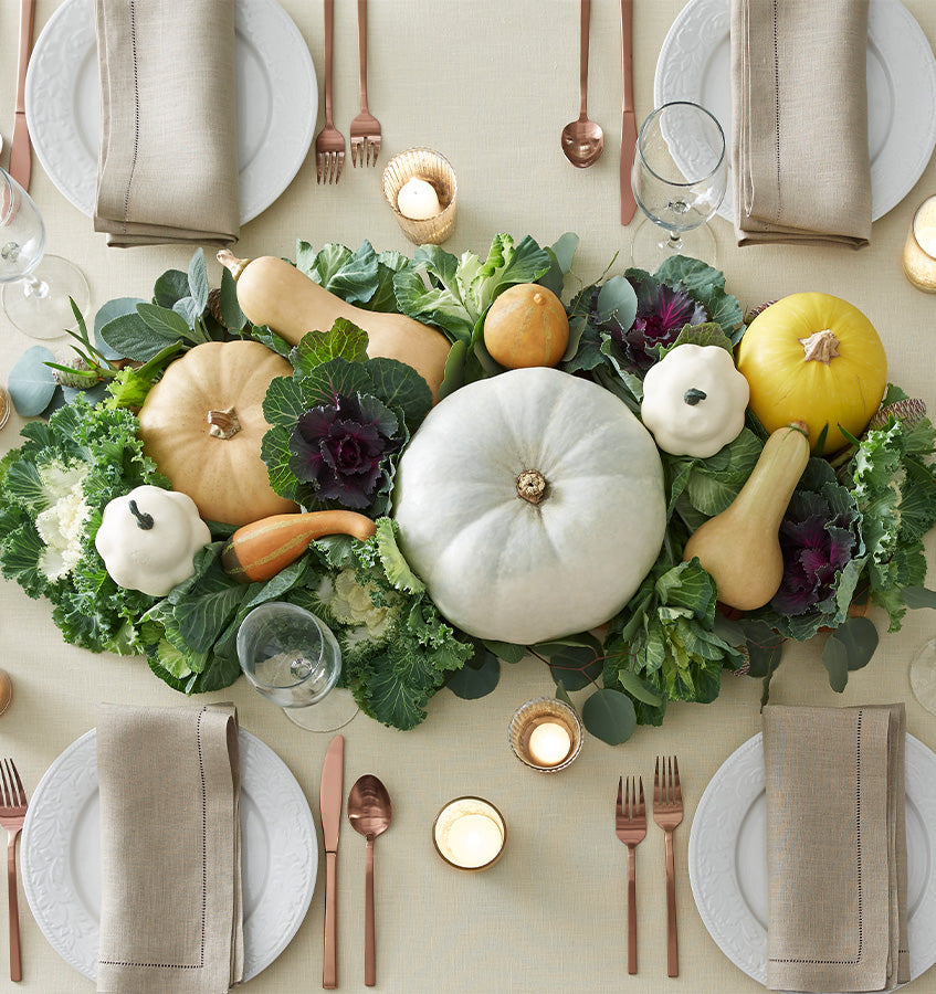 Festival Tablecloth in Neutral Tones