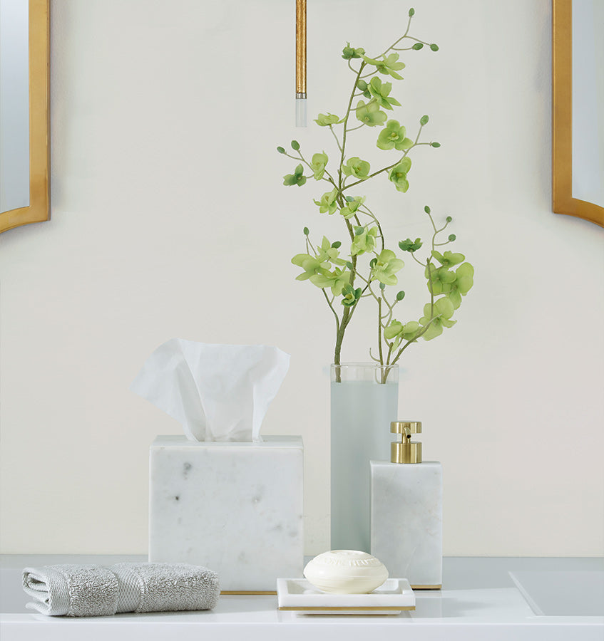 Pietra Marble Tissue Holder