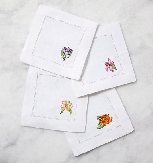 Fioritura Cocktail Napkins