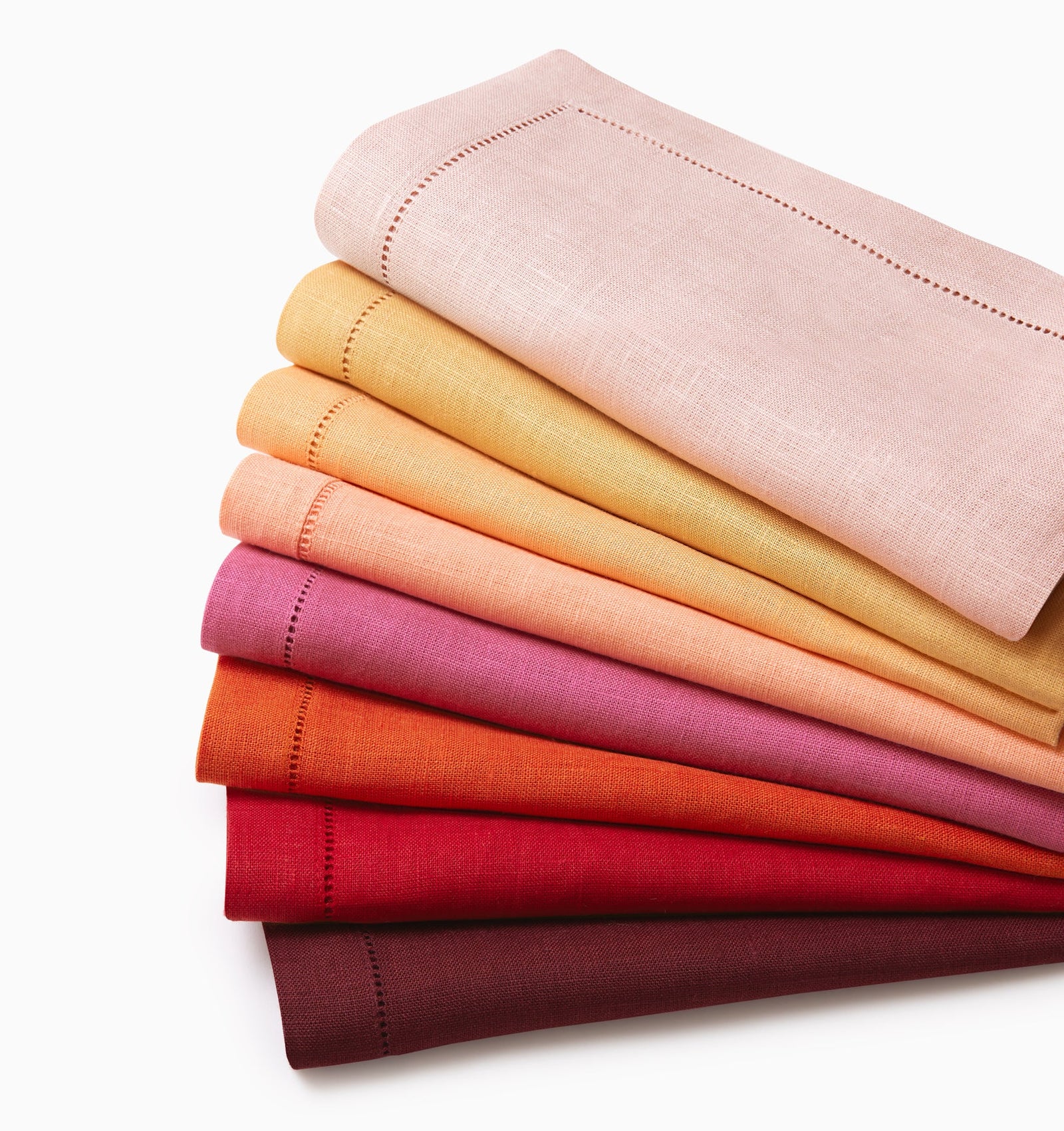 Festival Napkins in Warm Tones