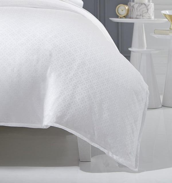 SFERRA Giza 45 Quatrefoil Duvet Cover