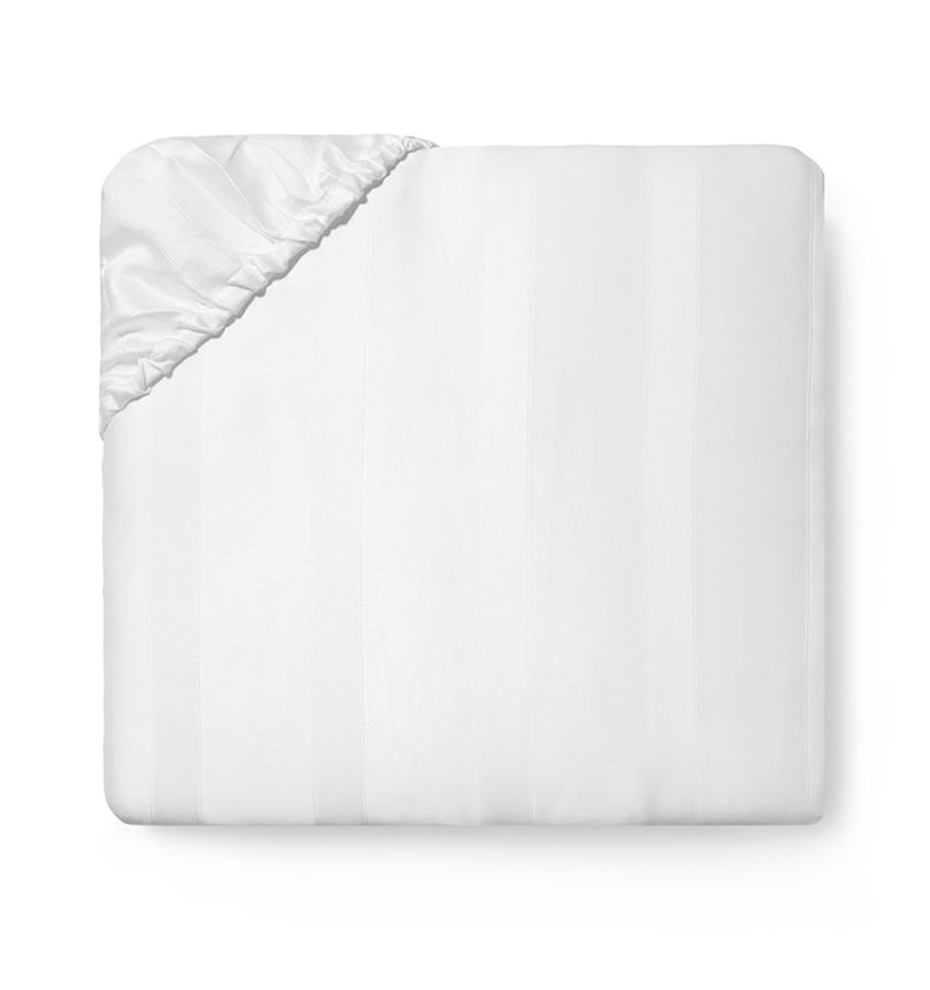 SFERRA Giza 45 Stripe Fitted Sheet